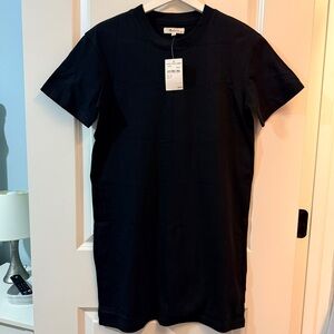 Madewell Black Short Sleeve Dress